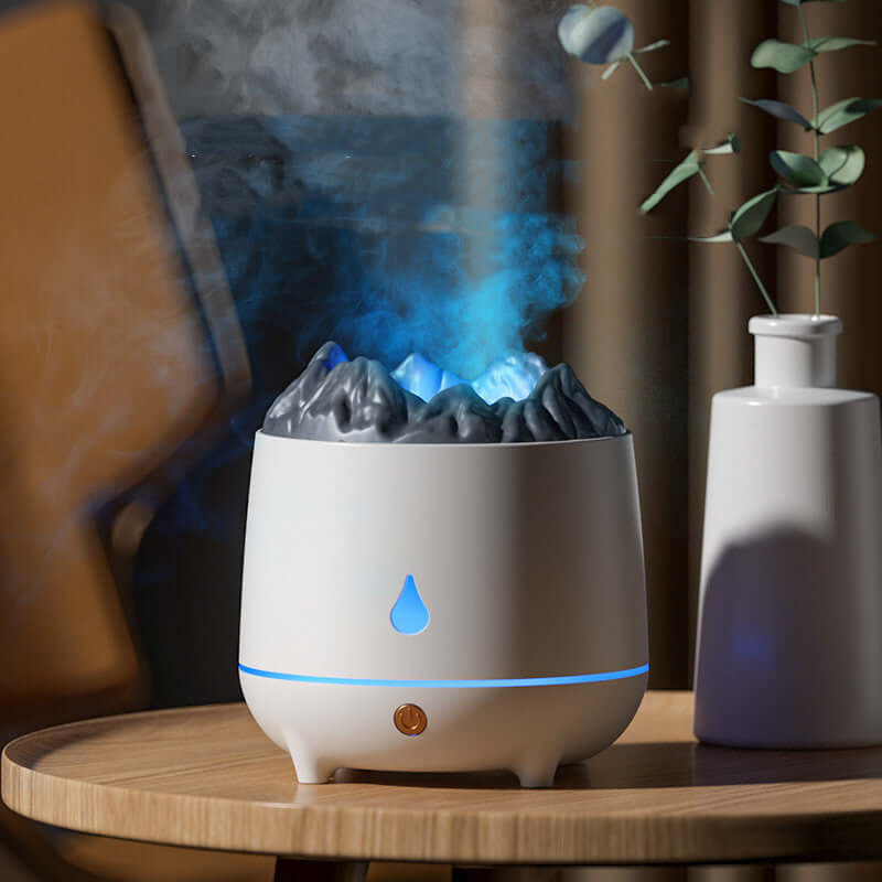 Creative Volcano Humidifier Flaming Mountain Diffuser