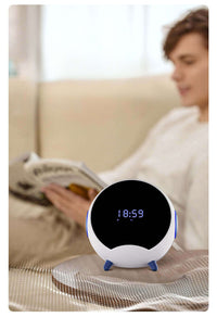 Support de téléphone portable pour haut-parleur Bluetooth Planet Chargeur sans fil