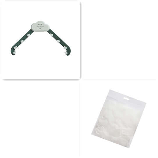 Triangular Cloud Sink Drain Rack