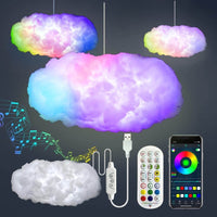 Ambient Lightning Clouds: Music Sync LED Cloud Lamp