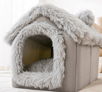 Foldable Self-Warming Pet Nest for Cats and Dogs