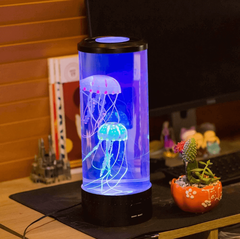 LED Jellyfish Lamp – Realistic Lighting Decor for Relaxation & Ambiance