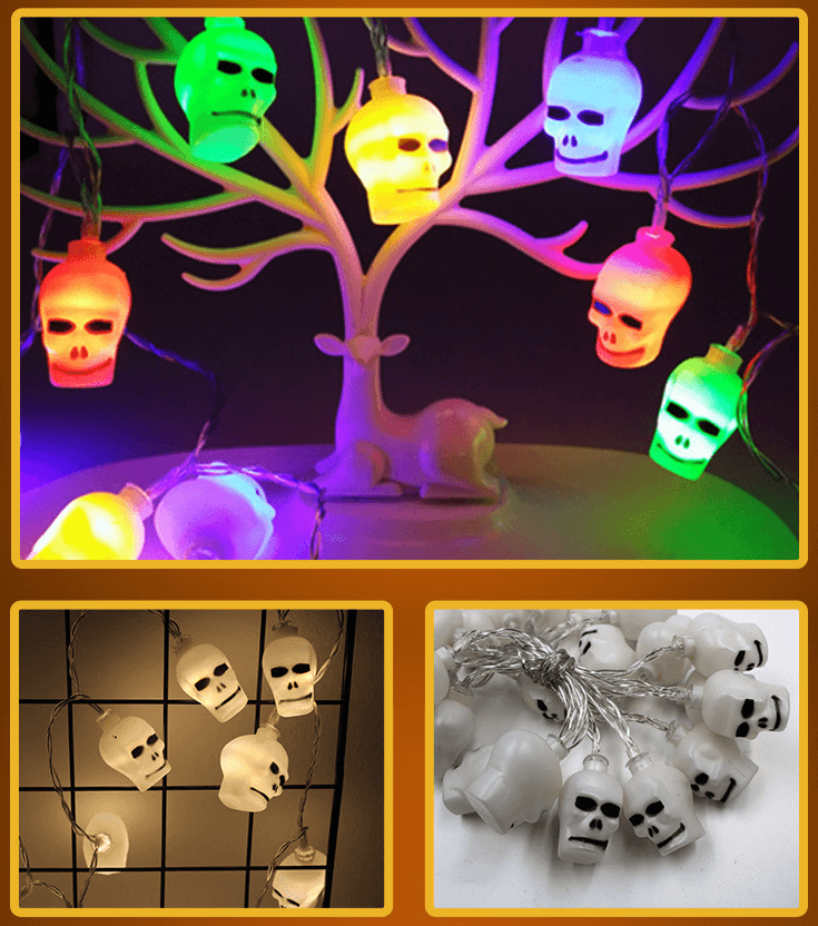 Halloween Pumpkin LED Lantern - Spooktacular String Lights