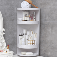 360-Degree Swiveling Bathroom Storage Rack: Organize with Ease and Style