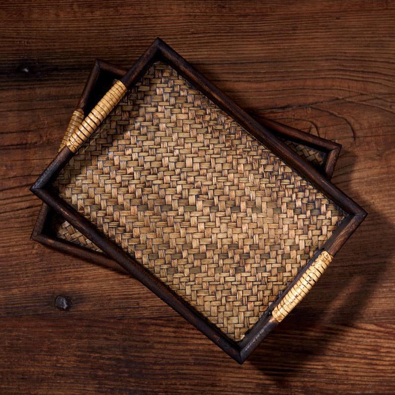 Handmade Wooden Retro Tray