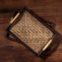 Handmade Wooden Retro Tray