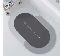 Diatom Mud Soft  Diatomaceous Earth Absorbent Foot Mat