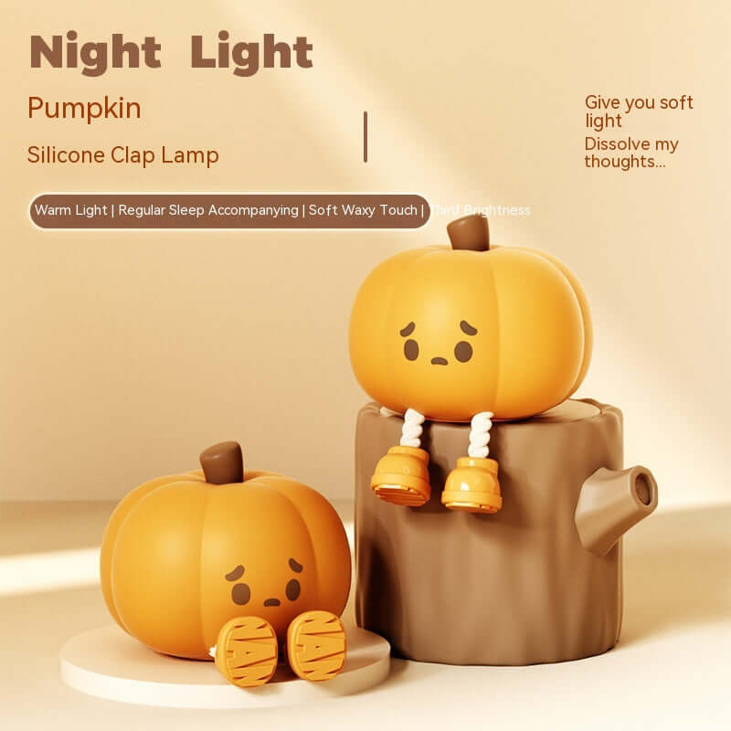Halloween Pumpkin Soft Silicone Lamp Touch
