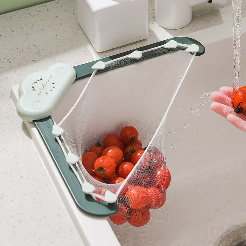 Triangular Cloud Sink Drain Rack