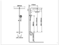 Handheld Shower Head Lift Shower Set: Luxury and Sophistication in Every Shower