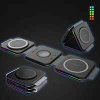 18W 3 in 1 Foldable Magnetic Wireless Charger