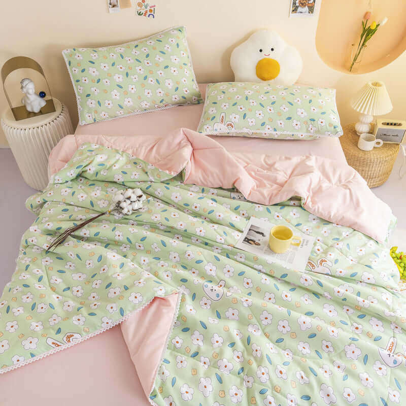 Washed Cotton Summer Cool Quilt