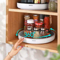 360° Kitchen Spin: Non-Slip Spice & Pantry Organizer (Rotating Shelf)