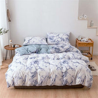 Comfortable Marble Pattern Printed Duvet Cover