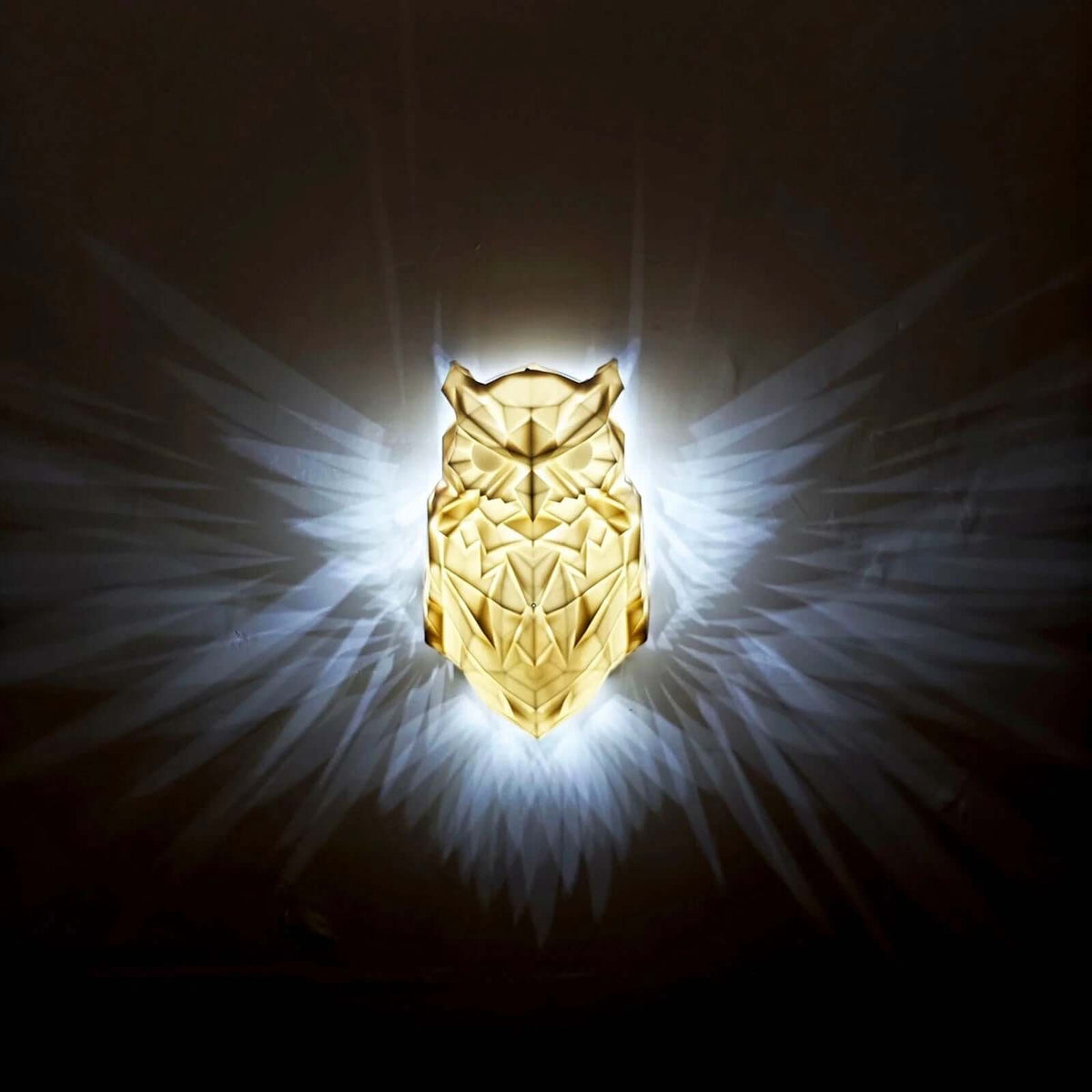 Bird Wall Lamp Owl Eagle Shape Projector Modern Creative Atmosphere Sconce Light 3D Print Body Animal Lighting Lustre