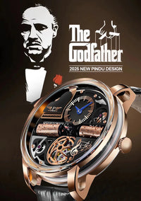 Stainless steel Sapphire Glass God Father Watch