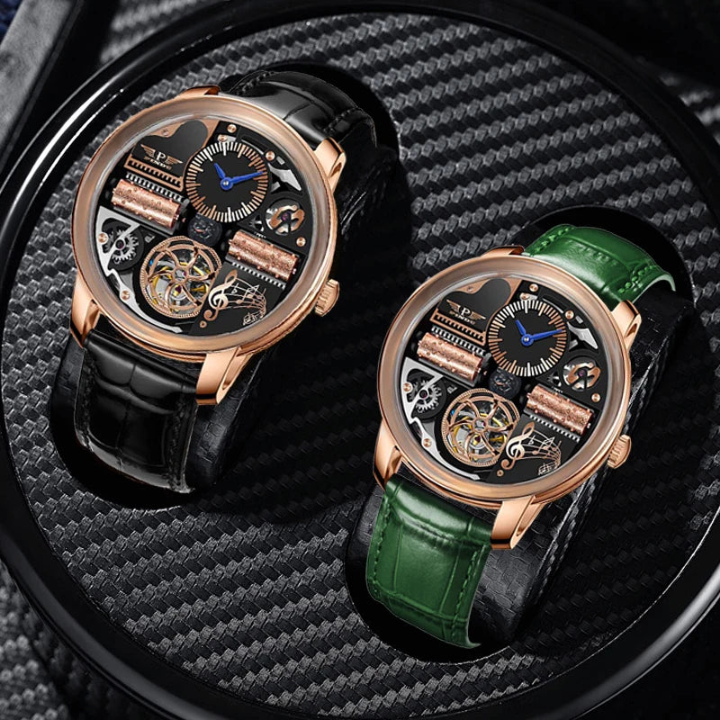 Stainless steel Sapphire Glass God Father Watch