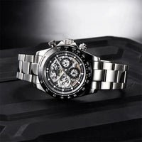 PAGANI Design Men Automatic Mechanical Watch Rainbow Rainbow Circle Skeleton Dial Stainless Steel Sapphire Sports Watches