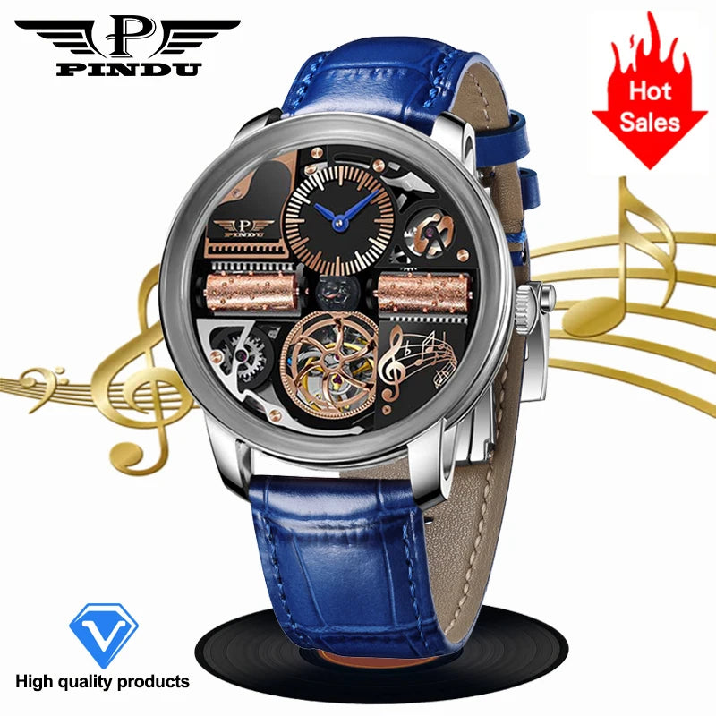 Stainless steel Sapphire Glass God Father Watch