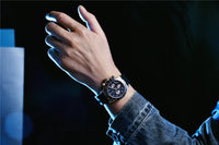 PAGANI DESIGN NewMeteorite Dial Luxury Men watch Sapphire mirror Luminous Waterproof Man watch Quartz VK63 Auto Date Chronograph