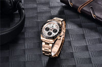 PAGANI DESIGN V2 40MM Meteorite dial Men Quartz Watches Sapphire Retro Chronograph  Waterproof Watch For Men Reloj0 hombr