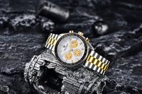 Auto Date Speed Chronograph AR Sapphire Mirror Wrist watch