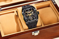 PAGANI DESIGN 42MM New fashion Hollow Back Transparent Movement Luxury Men Watch Sapphire Glass Automatic Men Watches For Men