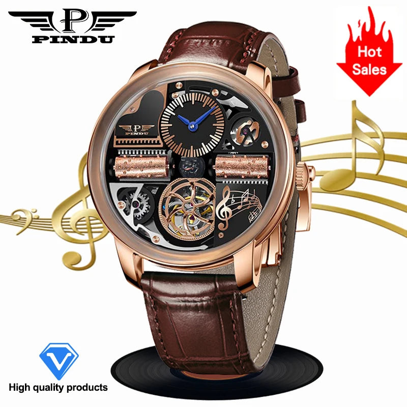 Stainless steel Sapphire Glass God Father Watch