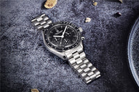 Auto Date Speed Chronograph AR Sapphire Mirror Wrist watch