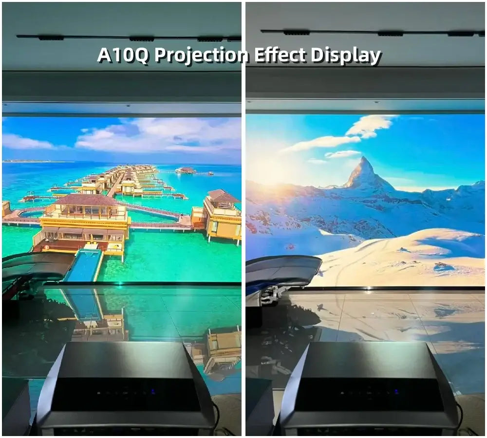 Auto Focus 4K Projector for Movies 5G Wifi 6 Native 1080P Full HD Android TV Home Theater 16000LM Daylight HDR Video Projectors