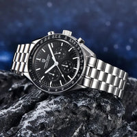 Auto Date Speed Chronograph AR Sapphire Mirror Wrist watch