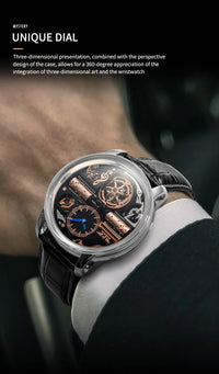 Stainless steel Sapphire Glass God Father Watch