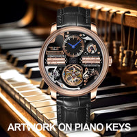 Stainless steel Sapphire Glass God Father Watch