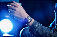 PAGANI DESIGN NewMeteorite Dial Luxury Men watch Sapphire mirror Luminous Waterproof Man watch Quartz VK63 Auto Date Chronograph