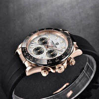 PAGANI DESIGN V2 40MM Meteorite dial Men Quartz Watches Sapphire Retro Chronograph  Waterproof Watch For Men Reloj0 hombr