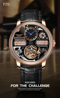Stainless steel Sapphire Glass God Father Watch