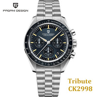 Auto Date Speed Chronograph AR Sapphire Mirror Wrist watch