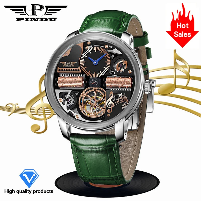 Stainless steel Sapphire Glass God Father Watch