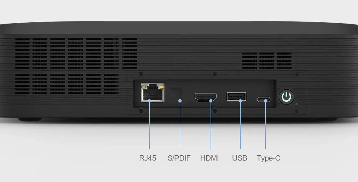 Ultra Short Throw 4k Laser Projector Mini 1080P Rechargeable Built In Battery Smart Home TV Daylight Portable Cinema