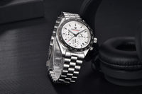 Auto Date Speed Chronograph AR Sapphire Mirror Wrist watch