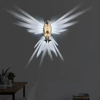 Bird Wall Lamp Owl Eagle Shape Projector Modern Creative Atmosphere Sconce Light 3D Print Body Animal Lighting Lustre