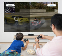 Ultra Short Throw 4k Laser Projector Mini 1080P Rechargeable Built In Battery Smart Home TV Daylight Portable Cinema