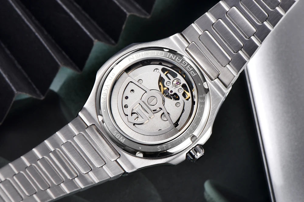 PAGANI DESIGN Tourbillon Men's Watches Rose Gold Luxury Automatic Watch For Men Mechanical Wristwatches AR Sapphire Mirror Clock