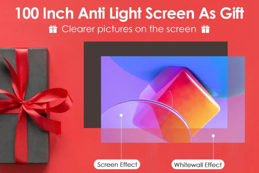 Auto Focus 4K Projector for Movies 5G Wifi 6 Native 1080P Full HD Android TV Home Theater 16000LM Daylight HDR Video Projectors