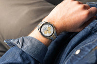 Auto Date Speed Chronograph AR Sapphire Mirror Wrist watch