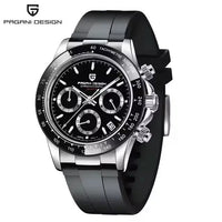 PAGANI DESIGN NewMeteorite Dial Luxury Men watch Sapphire mirror Luminous Waterproof Man watch Quartz VK63 Auto Date Chronograph