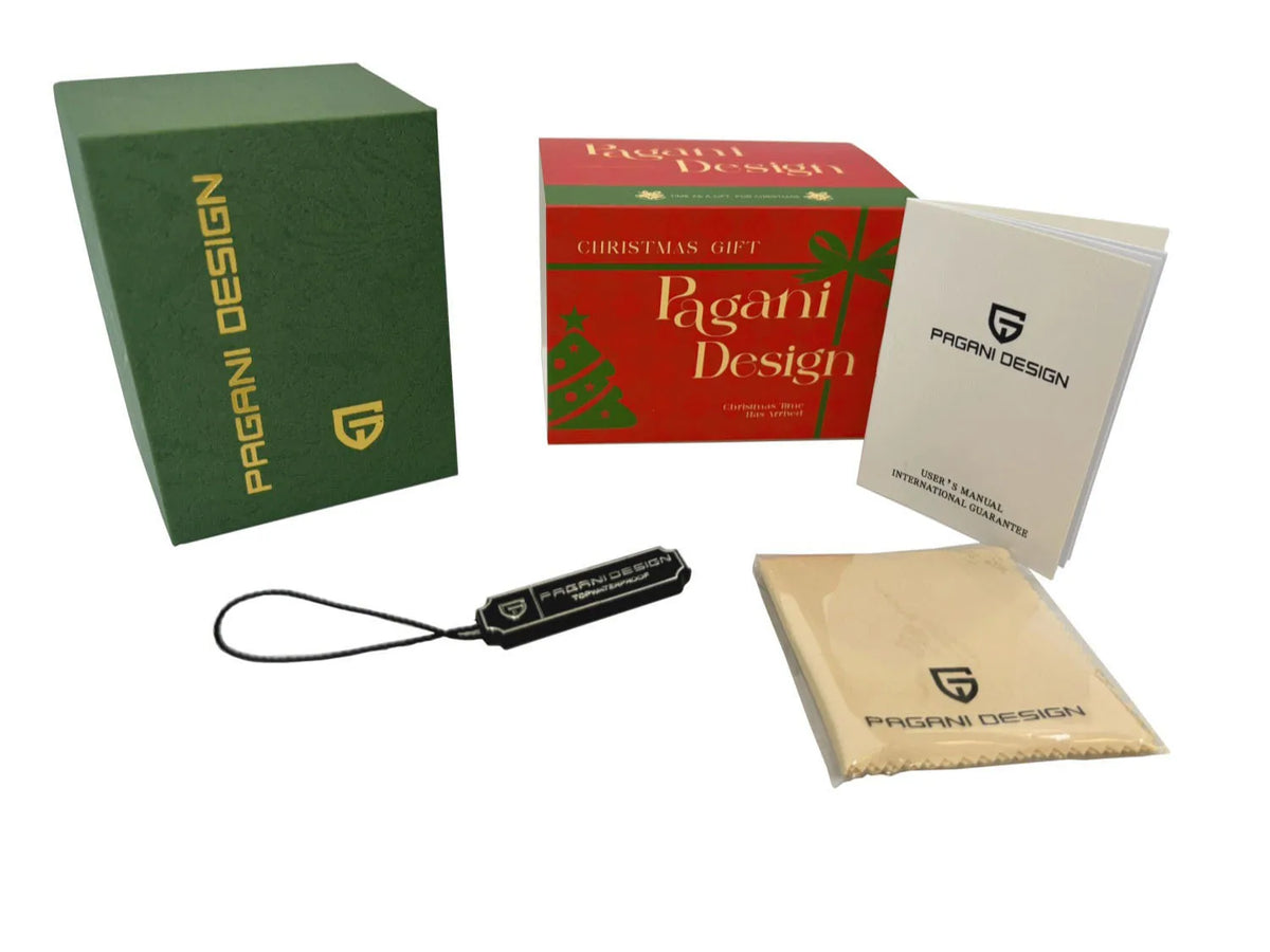 PAGANI DESIGN NewMeteorite Dial Luxury Men watch Sapphire mirror Luminous Waterproof Man watch Quartz VK63 Auto Date Chronograph