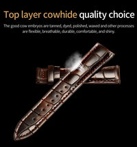 OUPINKE 3189 Men's Watch Top Luxury Brand Automatic Mechanical Watch Fashion Leather Waterproof Sapphire Mirror Moon Men's Watch