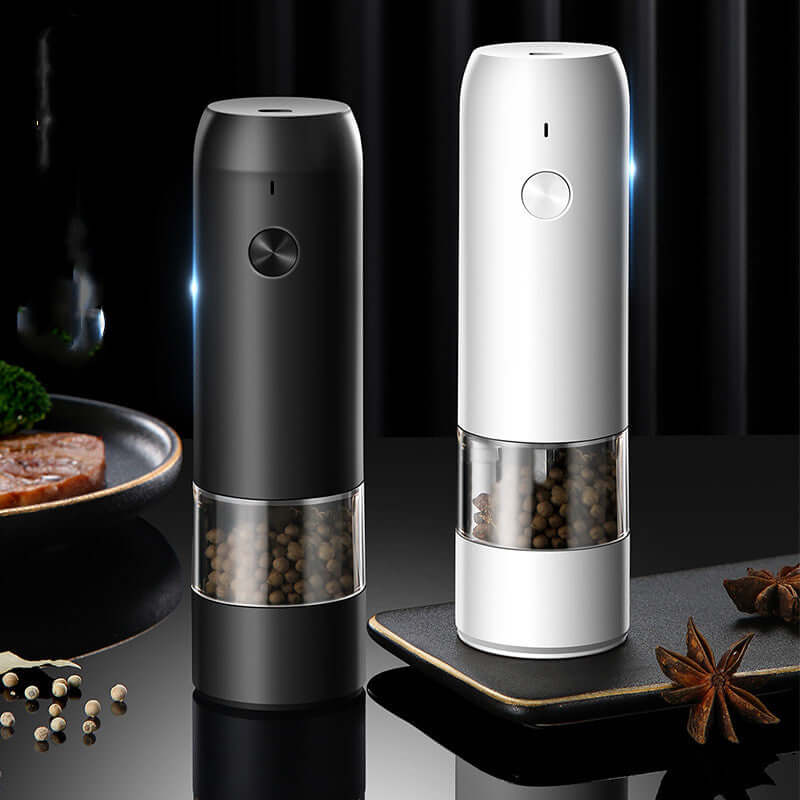 Automatic Salt and Pepper Grinder With Adjustable Coarseness