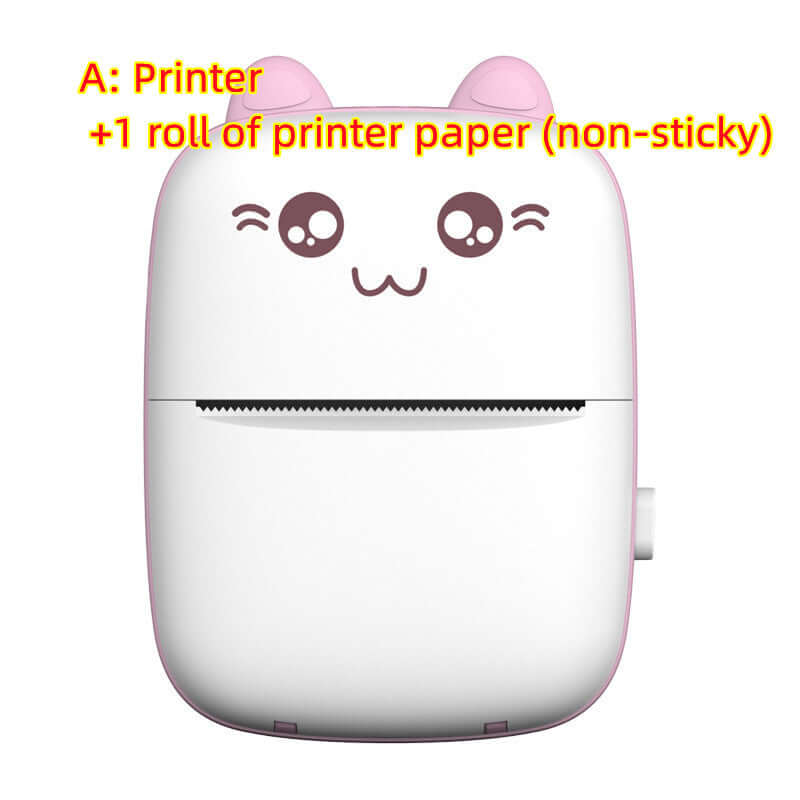 Pocket-Sized Prints: Mini Bluetooth Printer for Photos, Notes & Fun (Wireless)